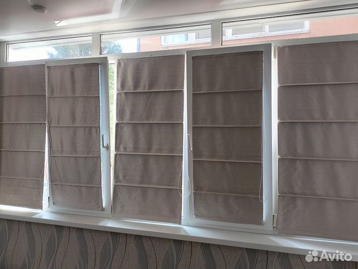 Шторы блэкаут рулонные закрытые