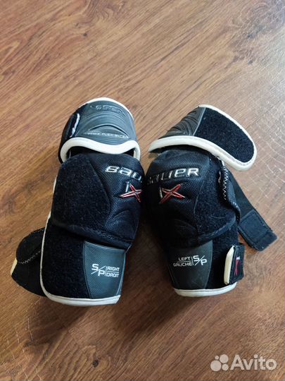 Налокотники хоккейные bauer jr р-р s