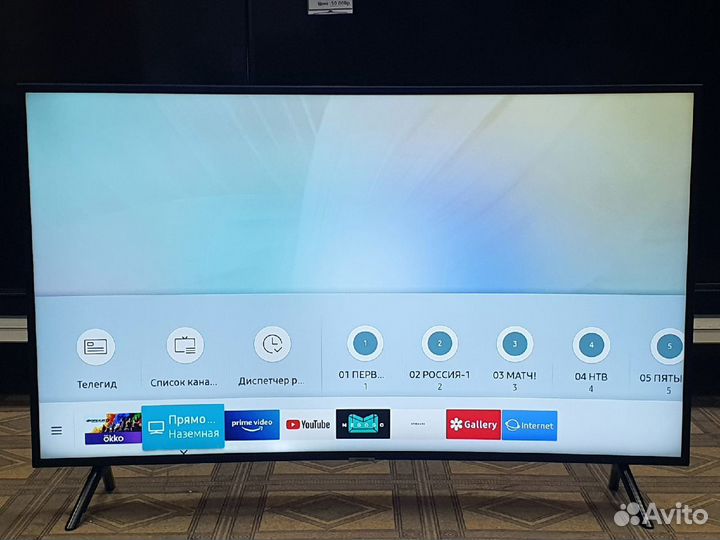 Изогнутый Samsung 50 (130SM ) 4K Smart TV Wi-Fi