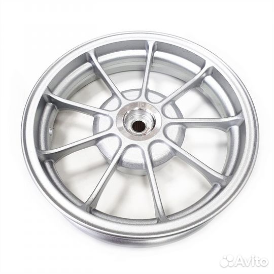 Литые диски к-т Honda Dio 27/34 бар.торм. серебро