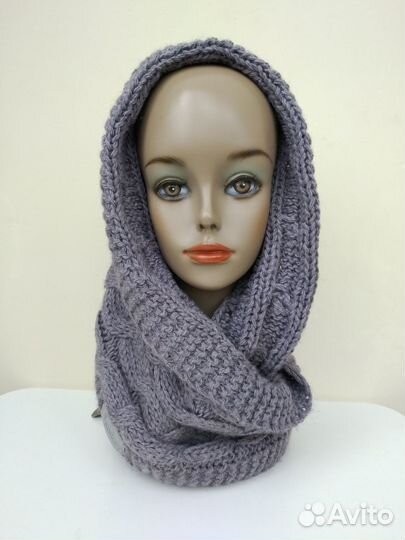Шарф снуд повязка на голову новые