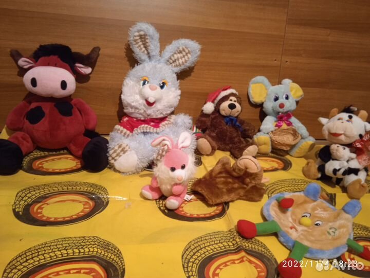 Детские мягкие игрушки 27 штук