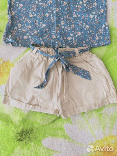 Летний костюм для девочки