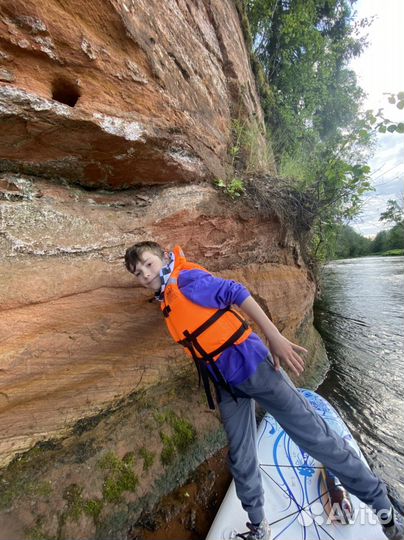 Прогулки на сапах Оредеж будни