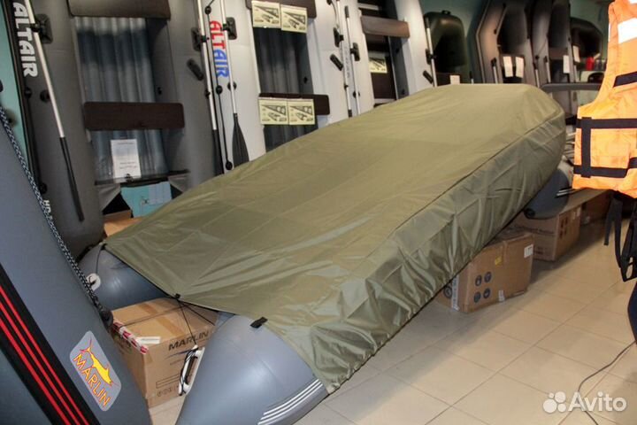 Тент стояночный для лодки пвх