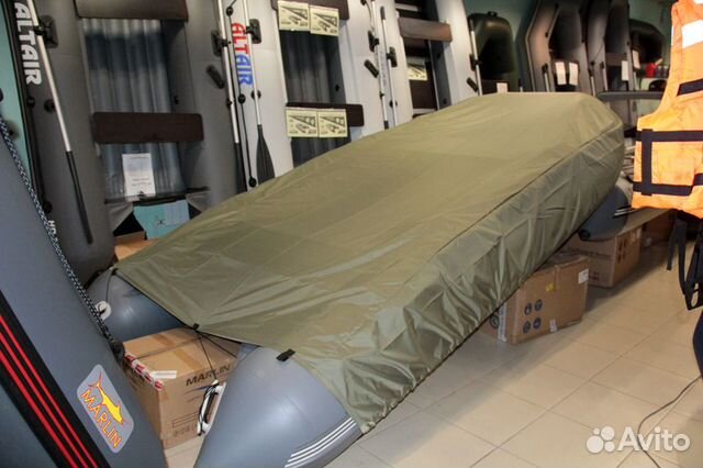 Тент стояночный для лодки пвх