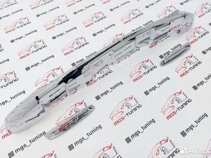 Губа бампера + накладки на дхо на GL-Class X166