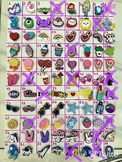 Джибитсы для Crocs крокс