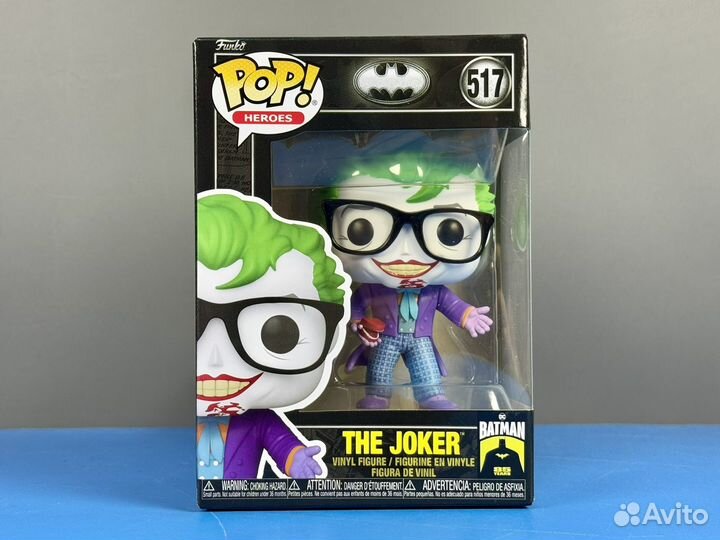 Funko Pop Heroes 517 The Joker (Batman 1989)