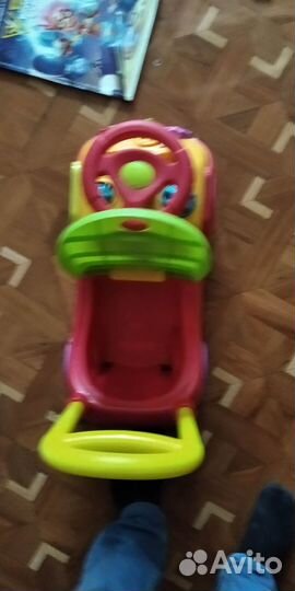 Машинка беговел звуковая