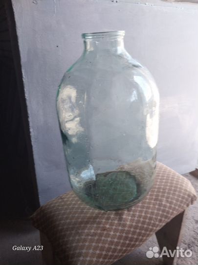 Бутыль стеклянная 10л