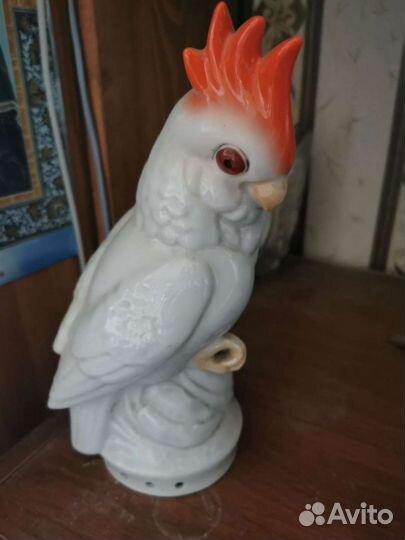 Статуэтка фигурка СССР Попугай