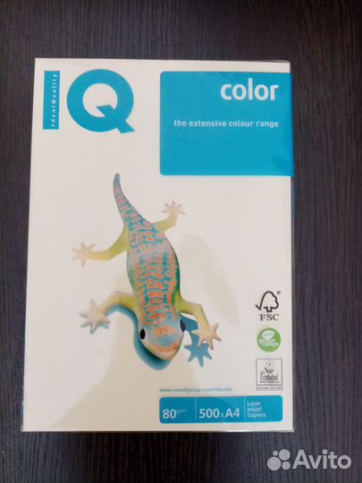 Офисная бумага a4 тонированная