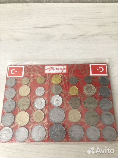 Монеты Турция,Египет,Вьетнам