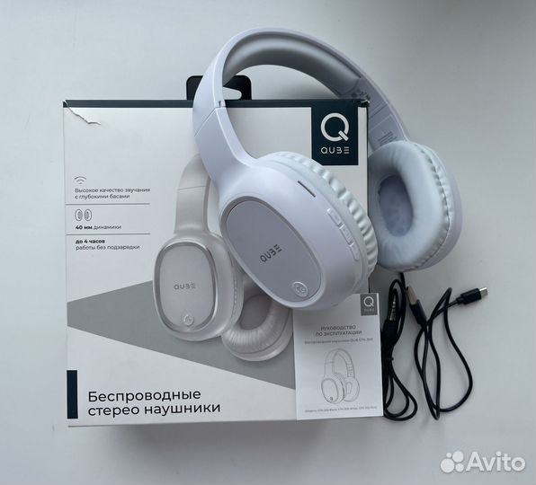 Беспроводные наушники QUB STN-300