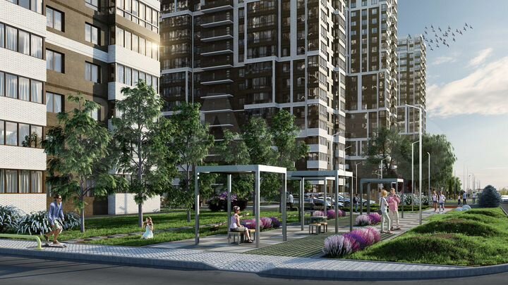 3-к. квартира, 75,9 м², 12/23 эт.