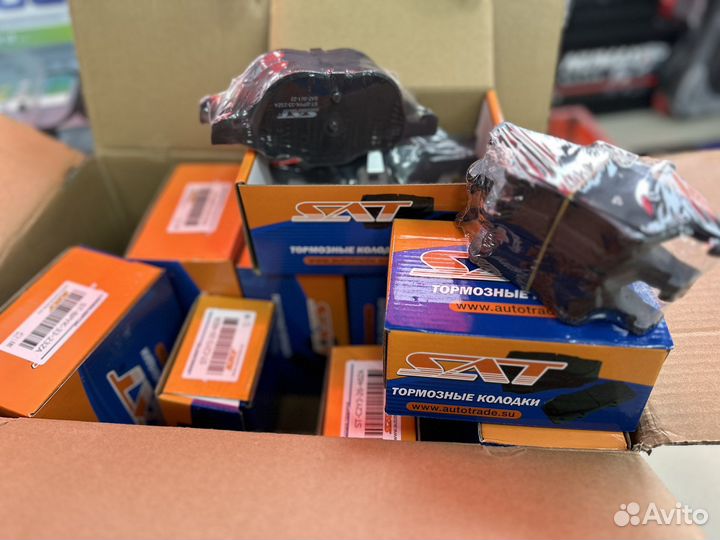 Тормозные колодки ford focus 3, 2 задние