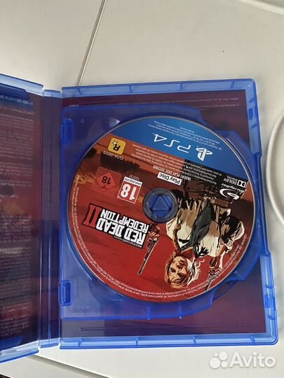 Red dead redemption 2 ps4 диск