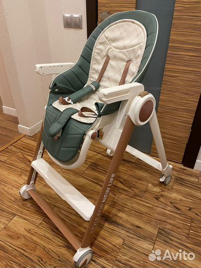 Стульчик для кормления happy baby berny v2 Lux