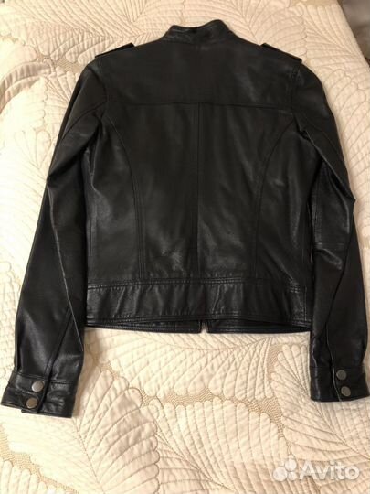 Куртка кожаная
