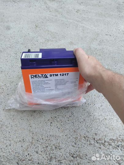 Аккумулятор 12в 17ач