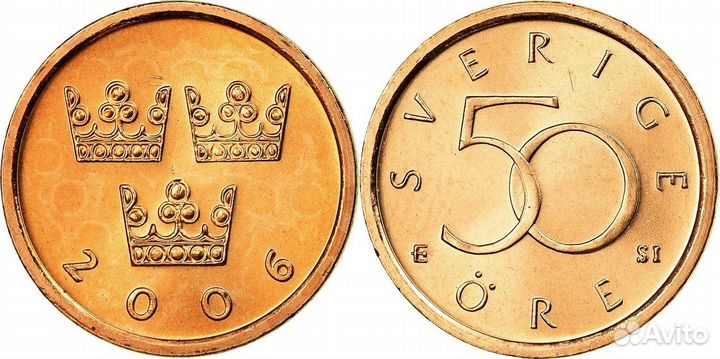 Монеты Швеции