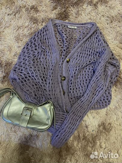 Кардиган с длинными рукавами y2k