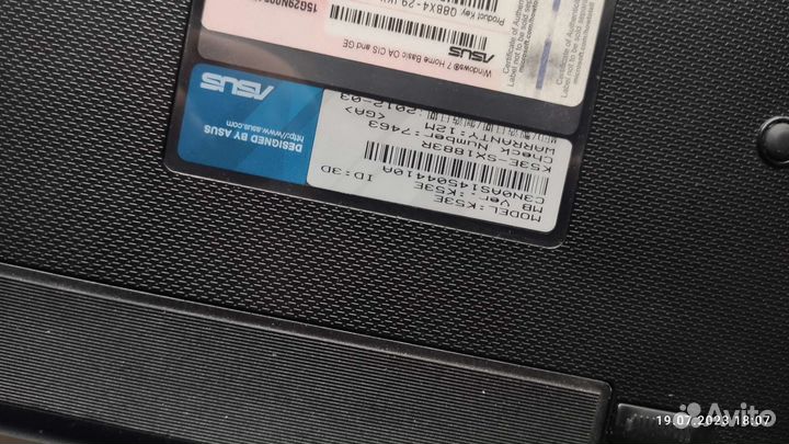 Ноутбук Asus k53e