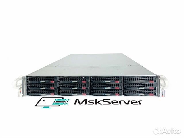 Сервер Supermicro 6028U-trtp+ 2x E5-2696v4 16Gb