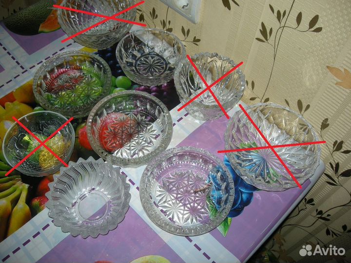 Салатницы фруктовницы конфетницы ваза на ножке