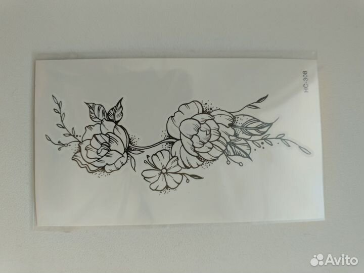 Временное тату