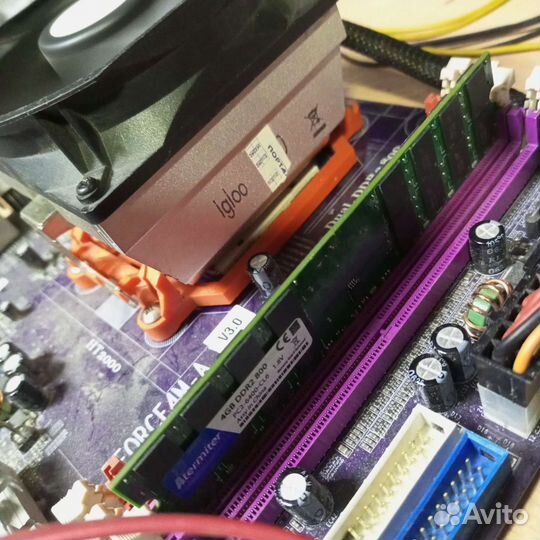 Мать am2,2ядра,4gb,nv220 512mb,gtaмер-самое дно