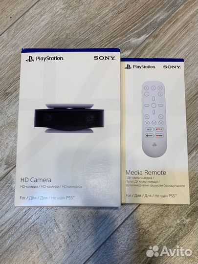 Hd camera ps5 и media remote ps5