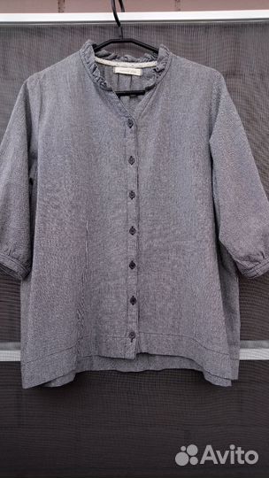 Блуза оверсайз хлопок