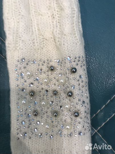 Перчатки митенки 2 разных пары