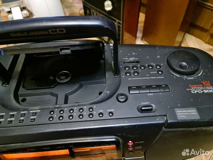 Sony-CFD900 редчайший для японского рынка касетник