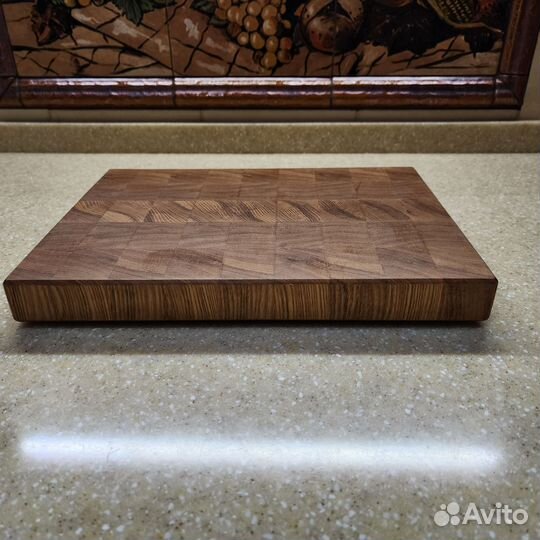 Торцевая разделочная доска из ясеня