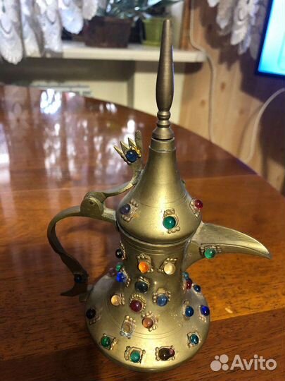 Кофейник.Латунь.Катар