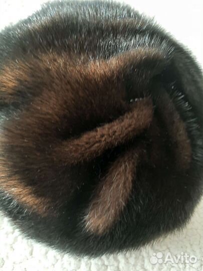 Берет женский норковый, шляпа женская