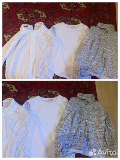 Школьные вещи пакетом для девочки 134 140(146)