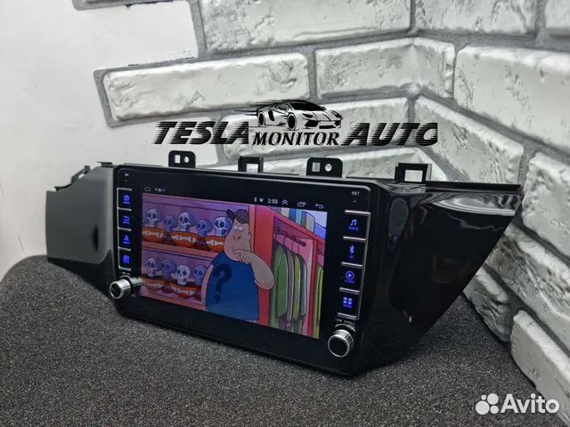 Магнитола на Kia Rio 4 9дюймов android 10