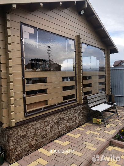 Мягкие и гибкие окна для беседок