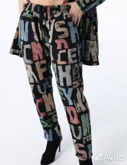 Брюки джогеры женские утепленные 50-56