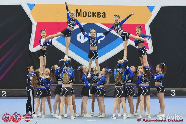 Спортивный чирлидинг, акробатика, гимнастика