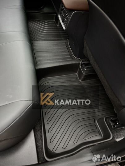 Ковры в салон 3D Kamatto Toyota Harrier 80
