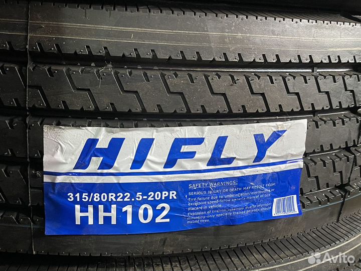 Шины рулевые 315/80 R22,5 Hifly HH102