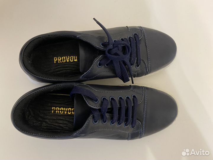 Кожаные кеды, кроссовки, слипоны 35 размер