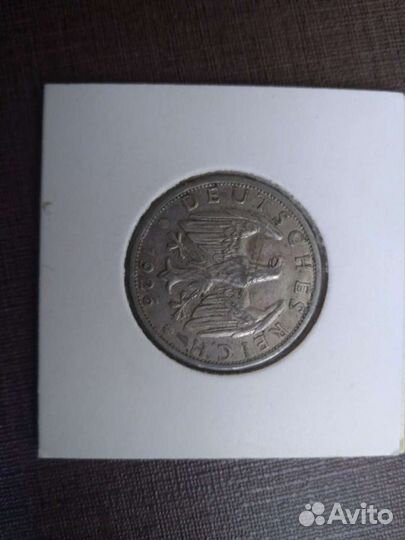 2 марки серебро 1926G