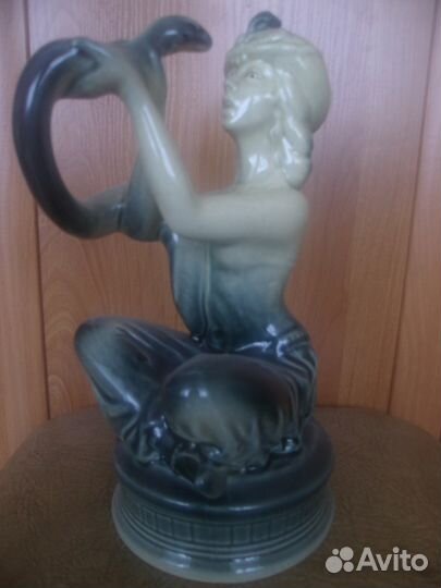 Заклинатель Змей Редкий Керамика статуэтка