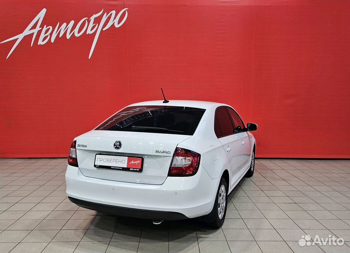 Skoda Rapid 1.6 МТ, 2018, 158 806 км